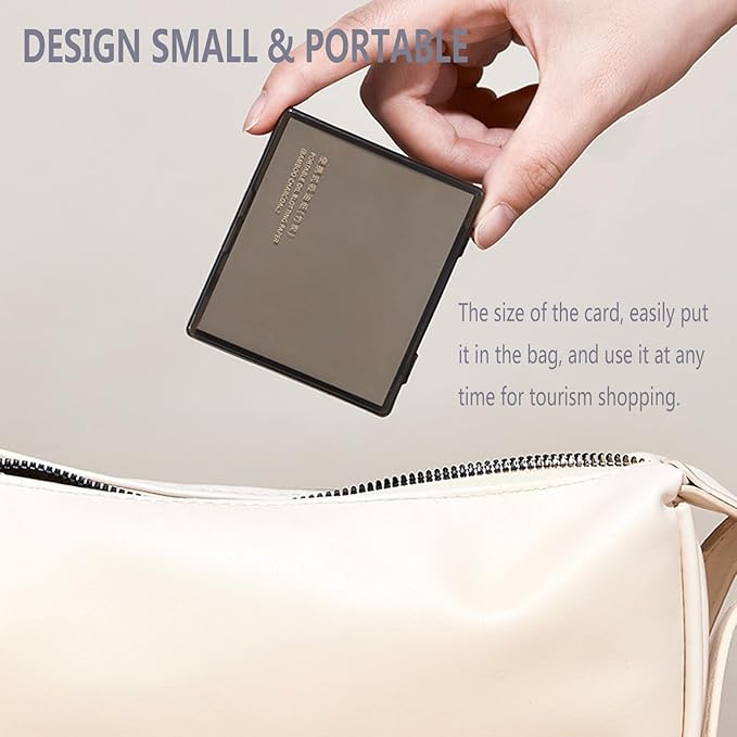 Natural Bamboo Charcoal Facial Oil Blotting Paper,100pcs Oil Blotting Sheets with Portable Mirror & Makeup Puff for Oily Face Skin,Oil Control Film Easy Take Out Handy Friendly Oil Absorbing Tissues