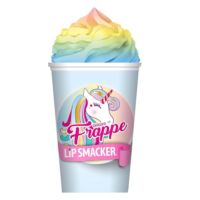 Lip Smacker Frappe Cup Lip Balm, Unicorn, 1 Tube, Prevent Chapped Lips, 0.26 Ounce