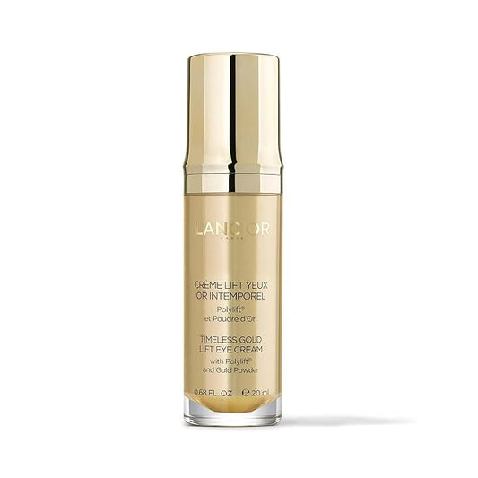 Timeless Gold Lift Eye Cream - Fights Against The Signs Of Aging Around The Eyes - Helps Skin Regain Suppleness - Brightens And Opens Up Eye Area - Highly Effective Ingredients - 0.7 Oz