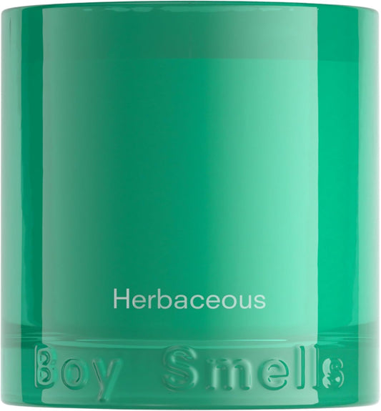 Boy Smells Grass Scented Candle - 8.5 oz - Home Candle with Bergamot, Fresh Sage, and Wild Grass Notes - Up to 50-Hour Burn - Cotton Wick