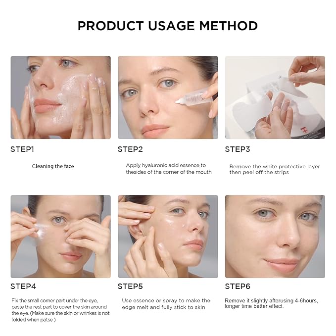 Under Eye Mask Wrinkle Patches, Under Eye Mask Amino Acid & Collagen,Eye Masks for Dark Circles and Puffiness,Eye Wrinkle Pads & Patches