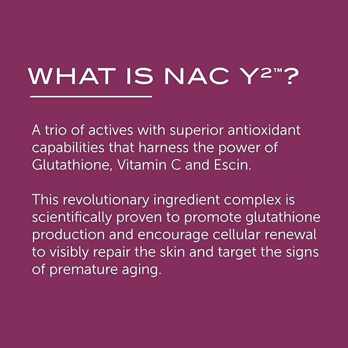 111Skin Repair Serum NAC Y2 | Reduces Redness & Fights Free Radicals| Reinforces Skin Barrier | Combats Early Signs of Aging (1 fl oz)