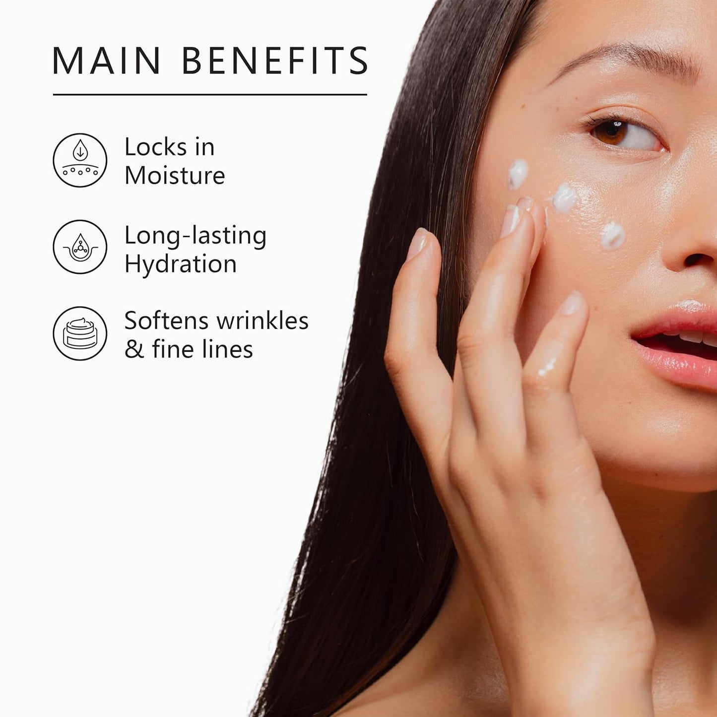 Asterwood Hyaluronic Acid Moisturizer - Anti-Aging, Wrinkle Reducing, Moisturizing, Hydrating - Fragrance-Free, Non-Comedogenic - 1.7 Fl Oz