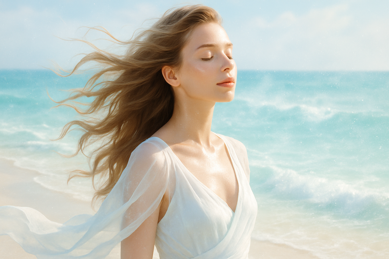  beauty that’s as pure and refreshing as the ocean breez