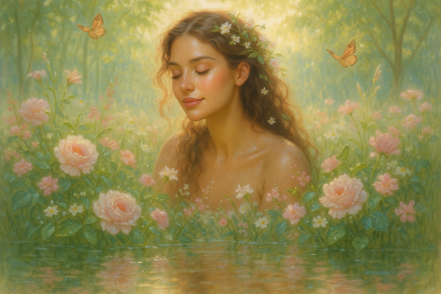 true beauty is a gift from nature